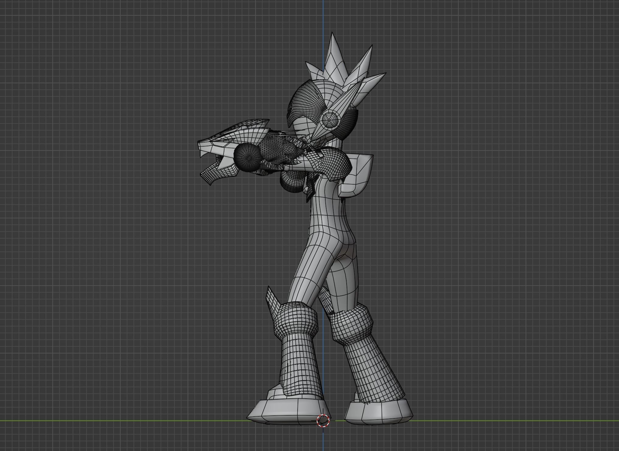 Mega Man Star Force 3D model_11