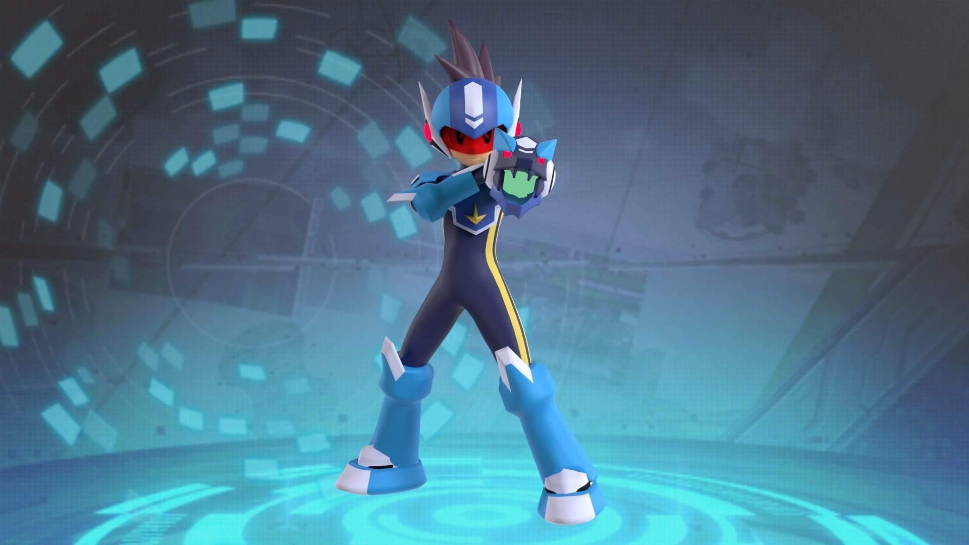 Mega Man Star Force 3D model_2