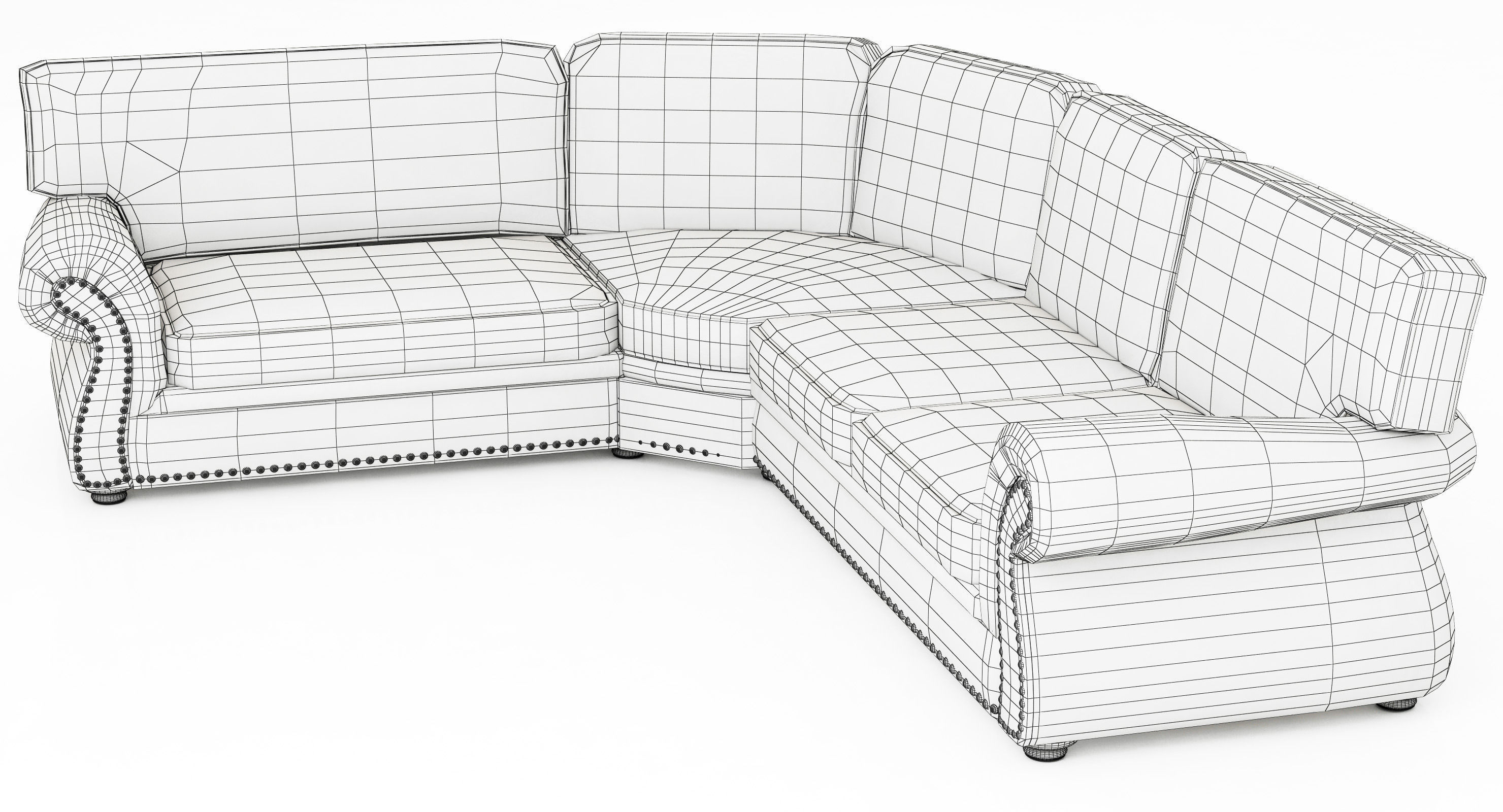 Roy Bosh Versal sofa 3D model_7