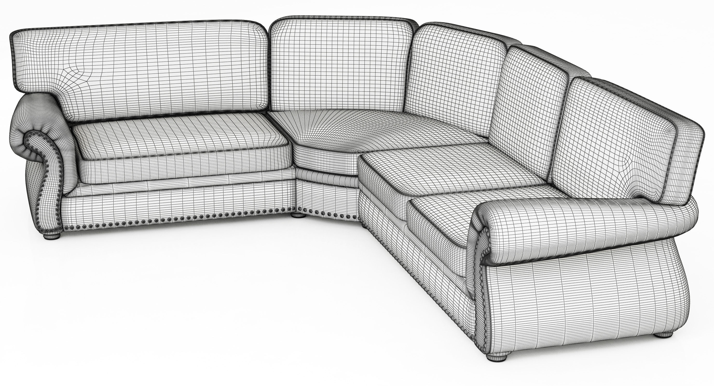 Roy Bosh Versal sofa 3D model_8