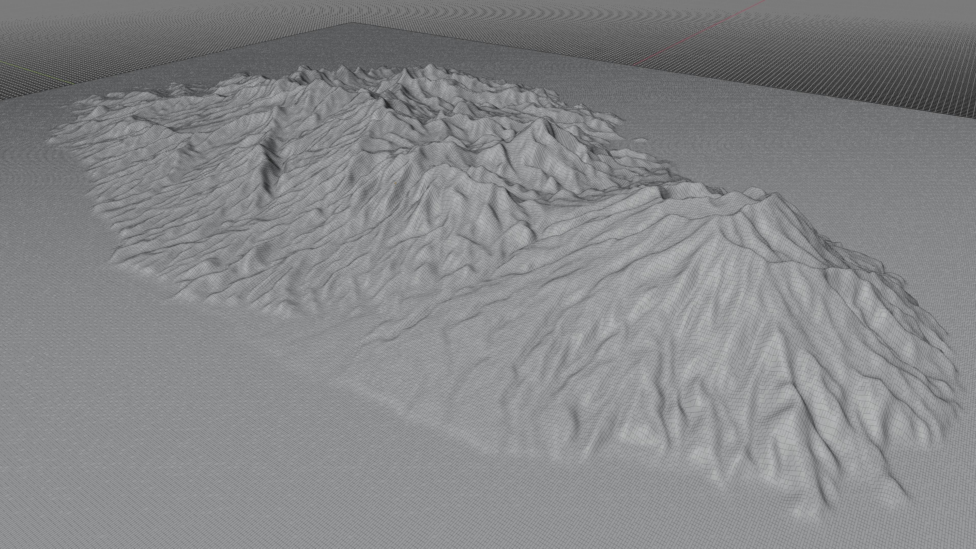 Saint Vincent island full 3d model terrain 3D model_10