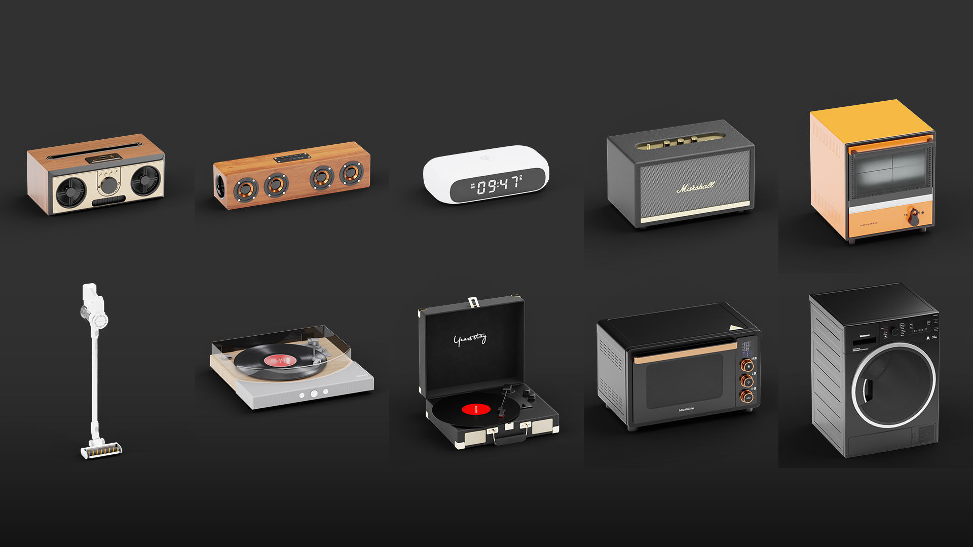 Mega Pack 10 000 furniture Models Cycles And Eevee 3D model_30