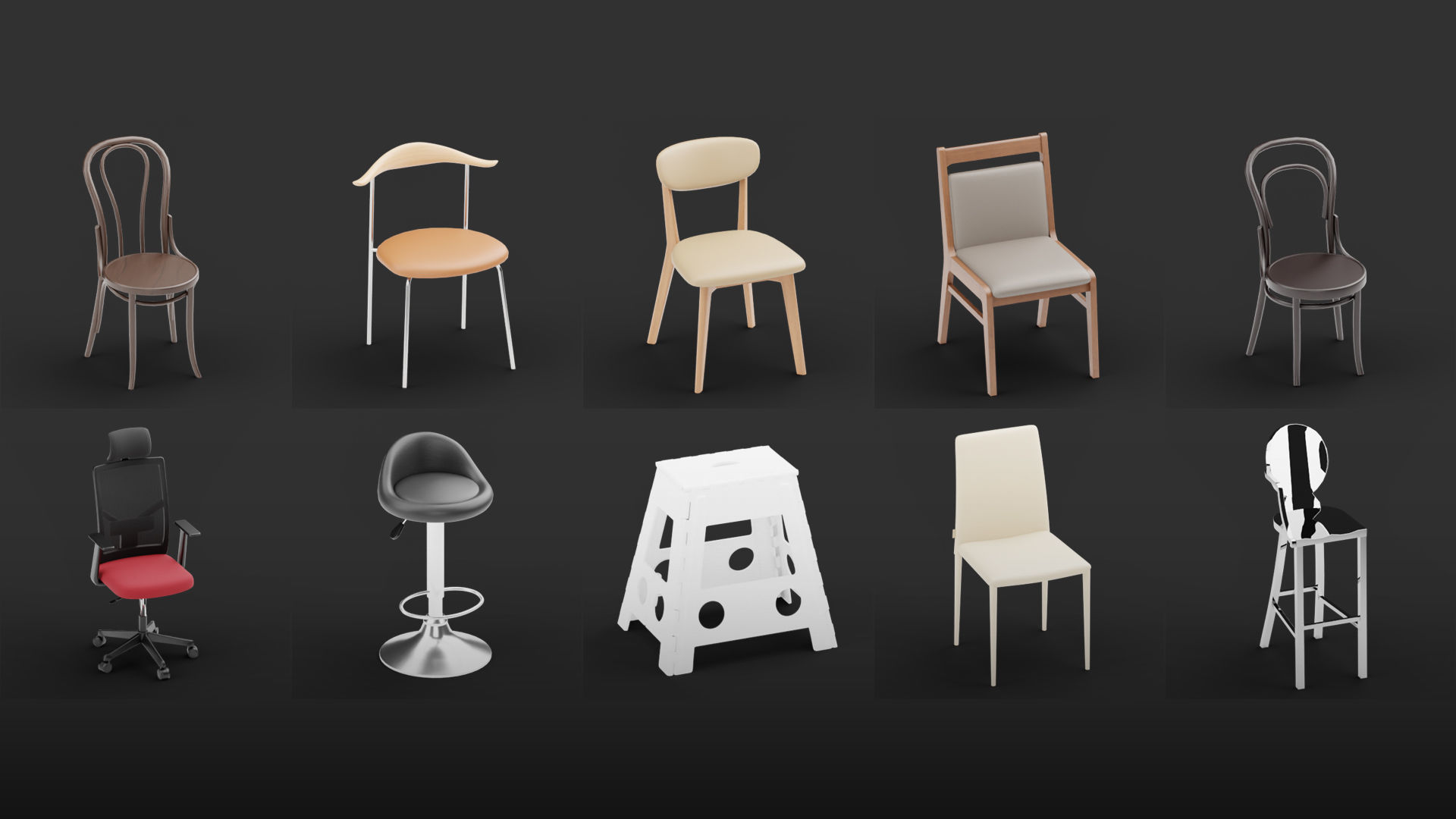 Mega Pack 10 000 furniture Models Cycles And Eevee 3D model_44