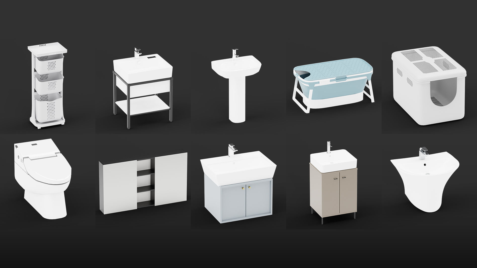 Mega Pack 10 000 furniture Models Cycles And Eevee 3D model_25