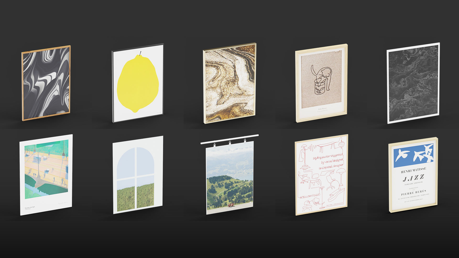 Mega Pack 10 000 furniture Models Cycles And Eevee 3D model_34