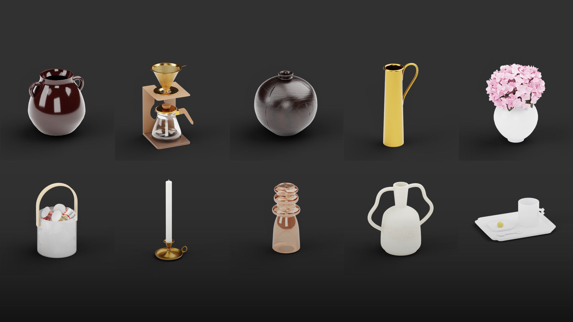 Mega Pack 10 000 furniture Models Cycles And Eevee 3D model_17