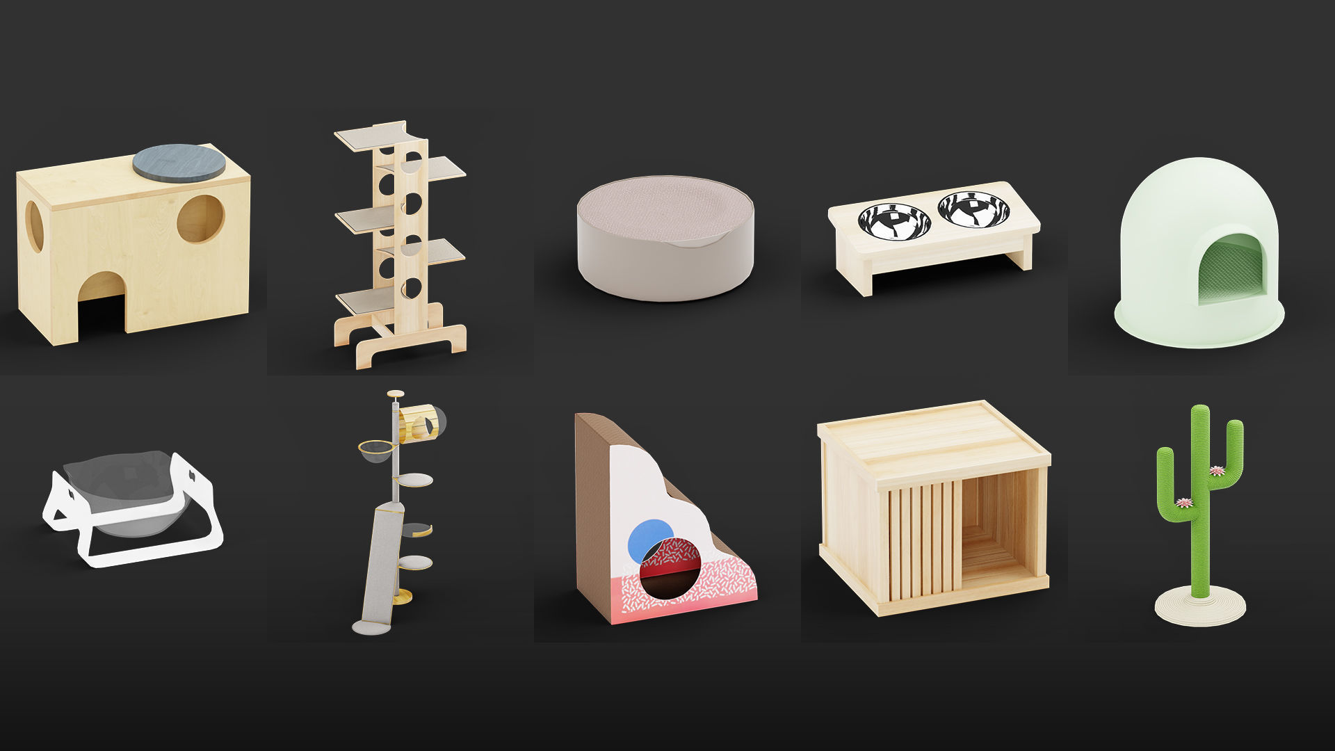 Mega Pack 10 000 furniture Models Cycles And Eevee 3D model_27
