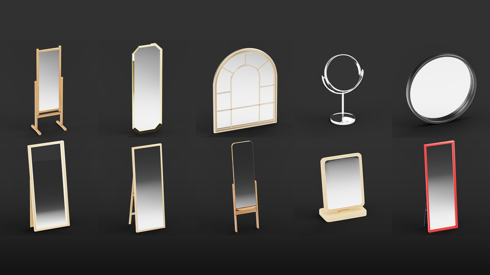 Mega Pack 10 000 furniture Models Cycles And Eevee 3D model_23