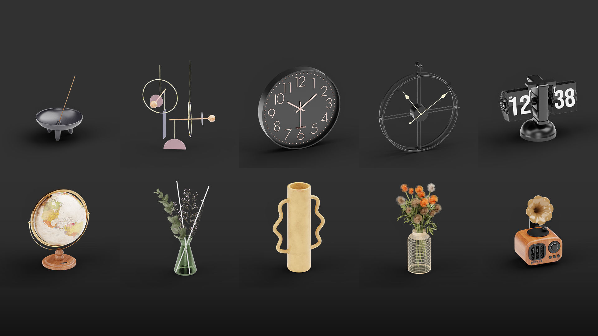 Mega Pack 10 000 furniture Models Cycles And Eevee 3D model_2