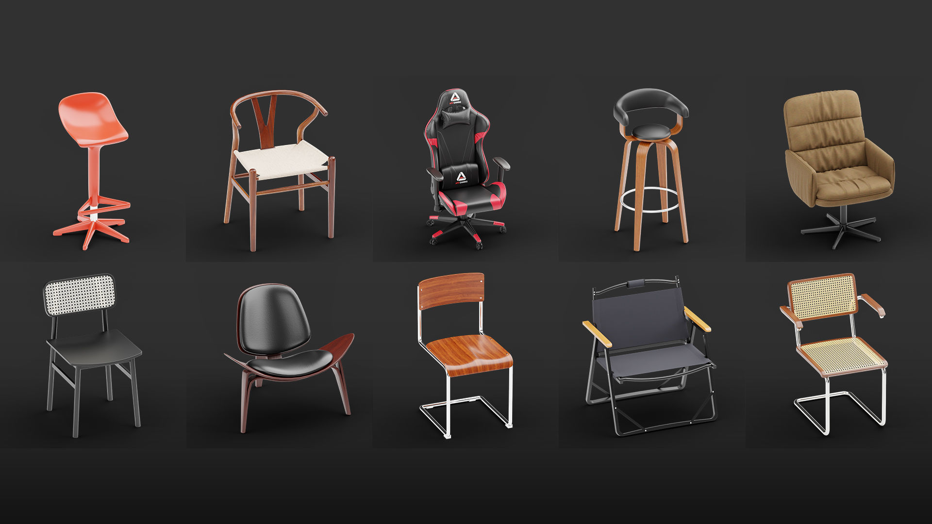 Mega Pack 10 000 furniture Models Cycles And Eevee 3D model_29