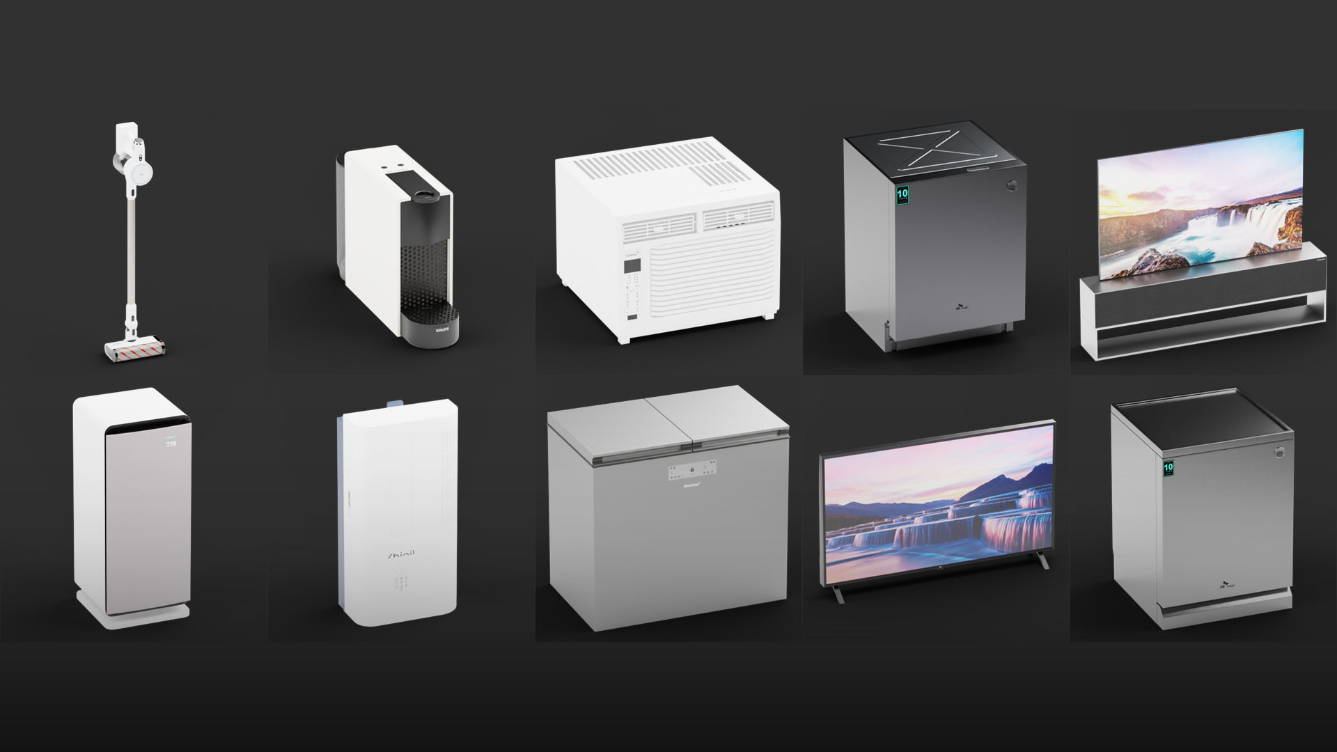 Mega Pack 10 000 furniture Models Cycles And Eevee 3D model_16