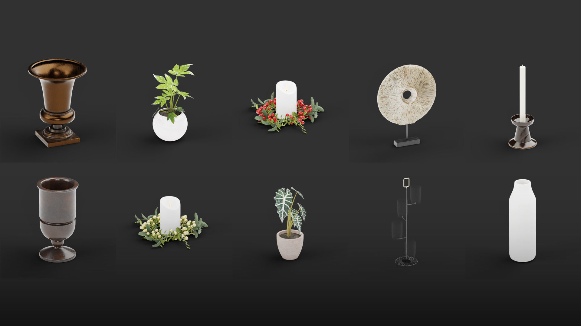 Mega Pack 10 000 furniture Models Cycles And Eevee 3D model_1