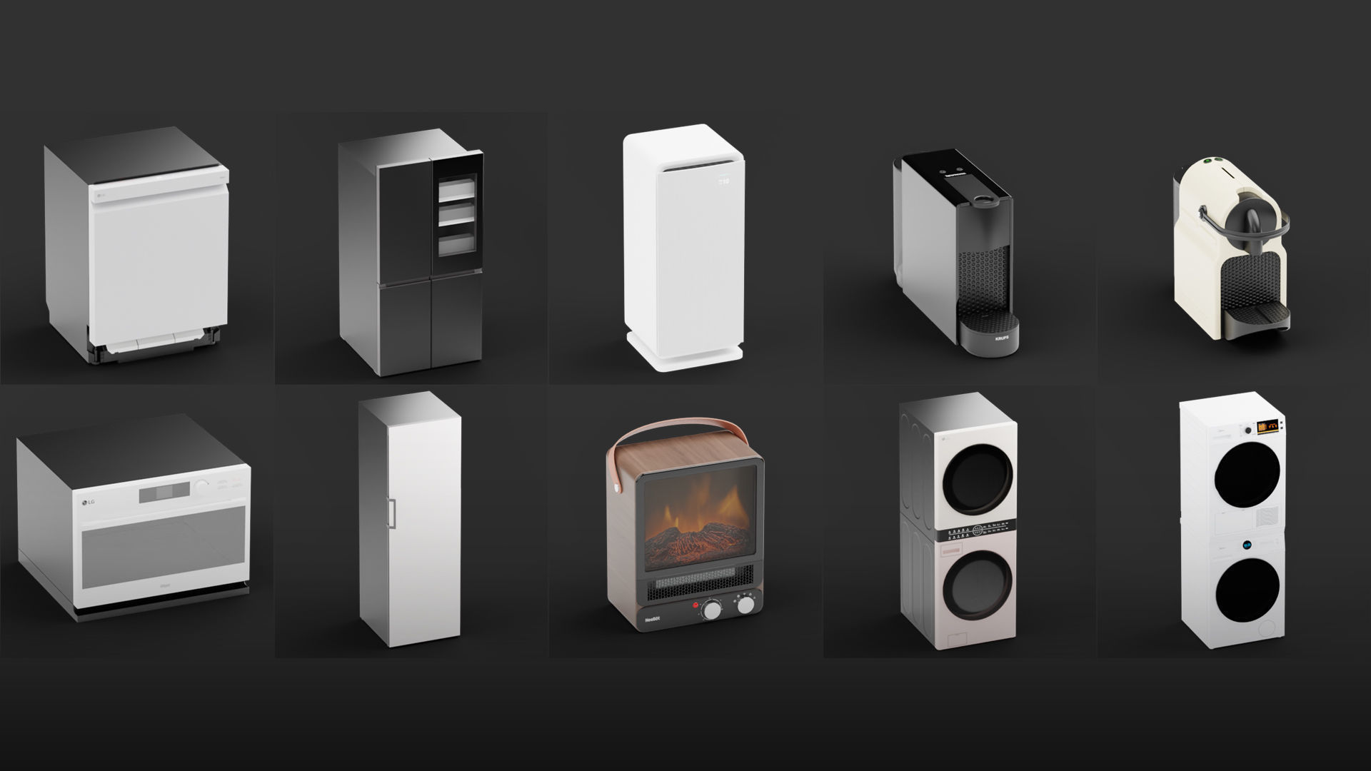 Mega Pack 10 000 furniture Models Cycles And Eevee 3D model_15