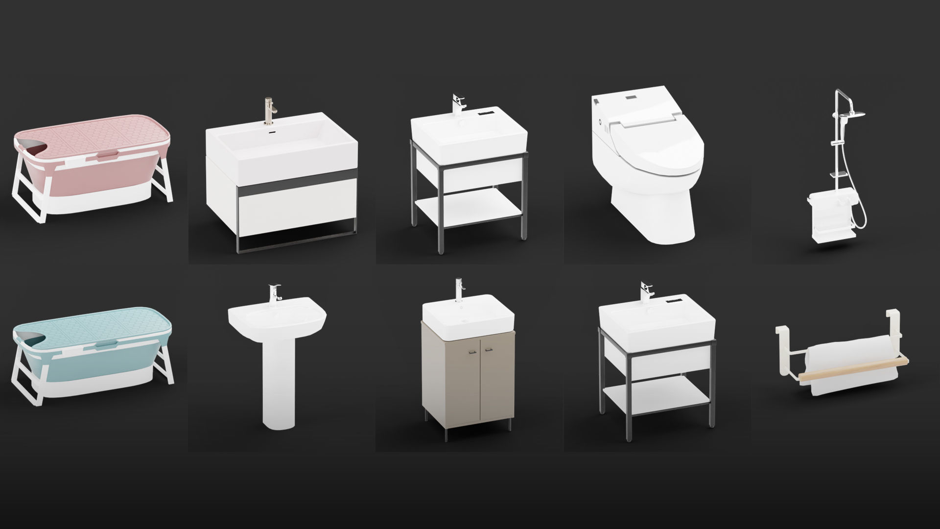 Mega Pack 10 000 furniture Models Cycles And Eevee 3D model_72
