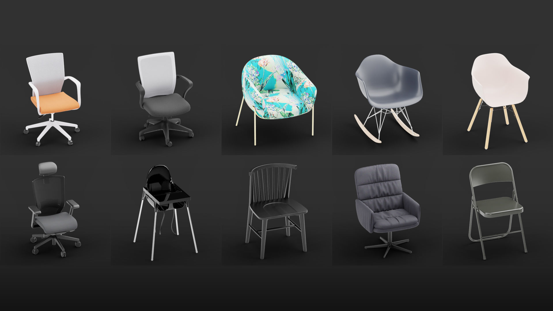 Mega Pack 10 000 furniture Models Cycles And Eevee 3D model_49