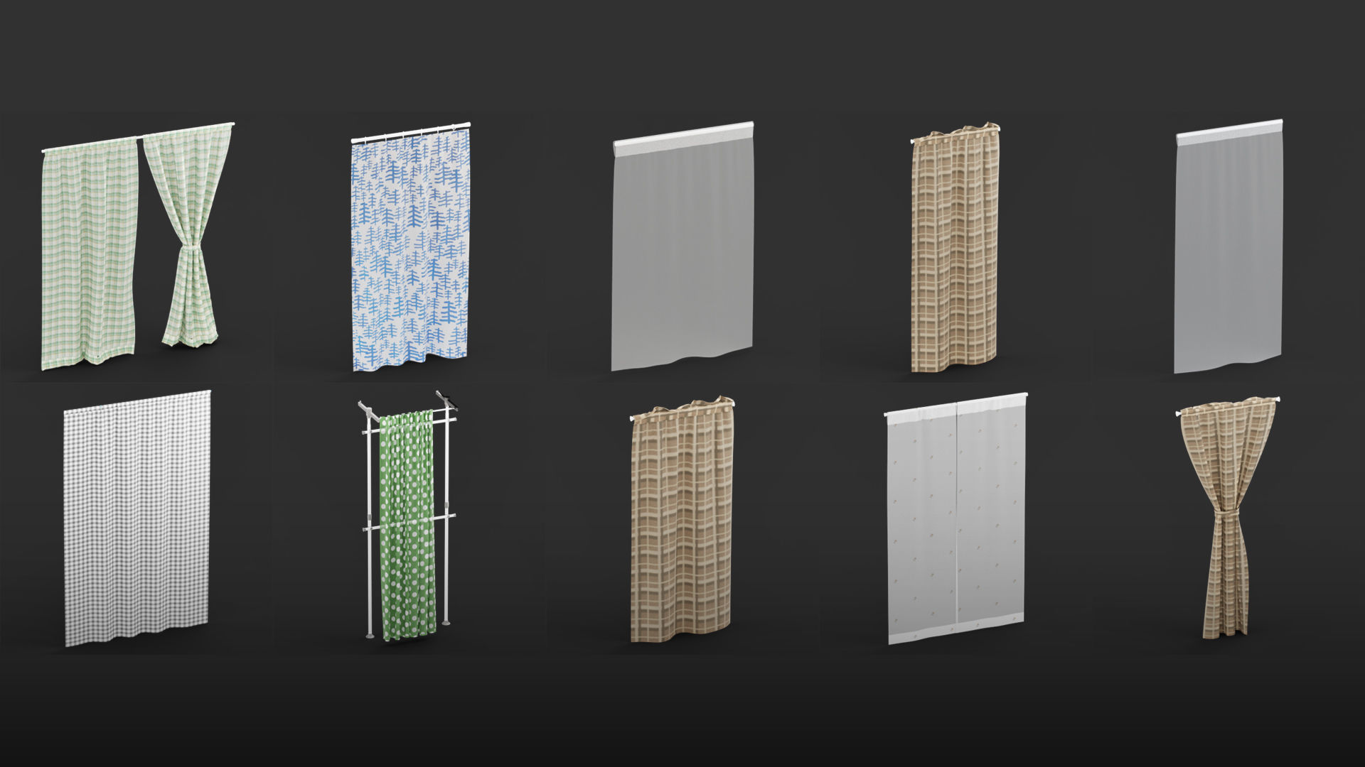 Mega Pack 10 000 furniture Models Cycles And Eevee 3D model_41