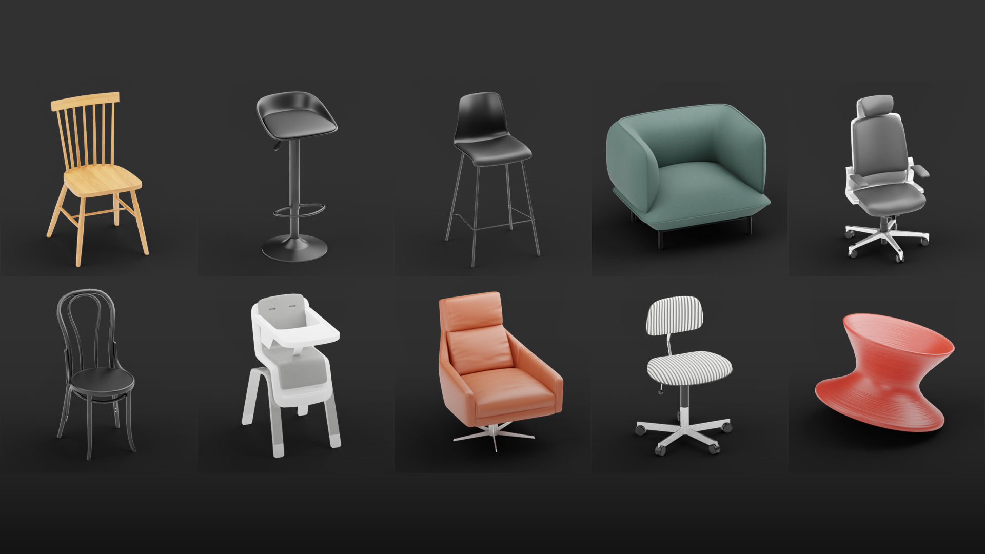 Mega Pack 10 000 furniture Models Cycles And Eevee 3D model_57
