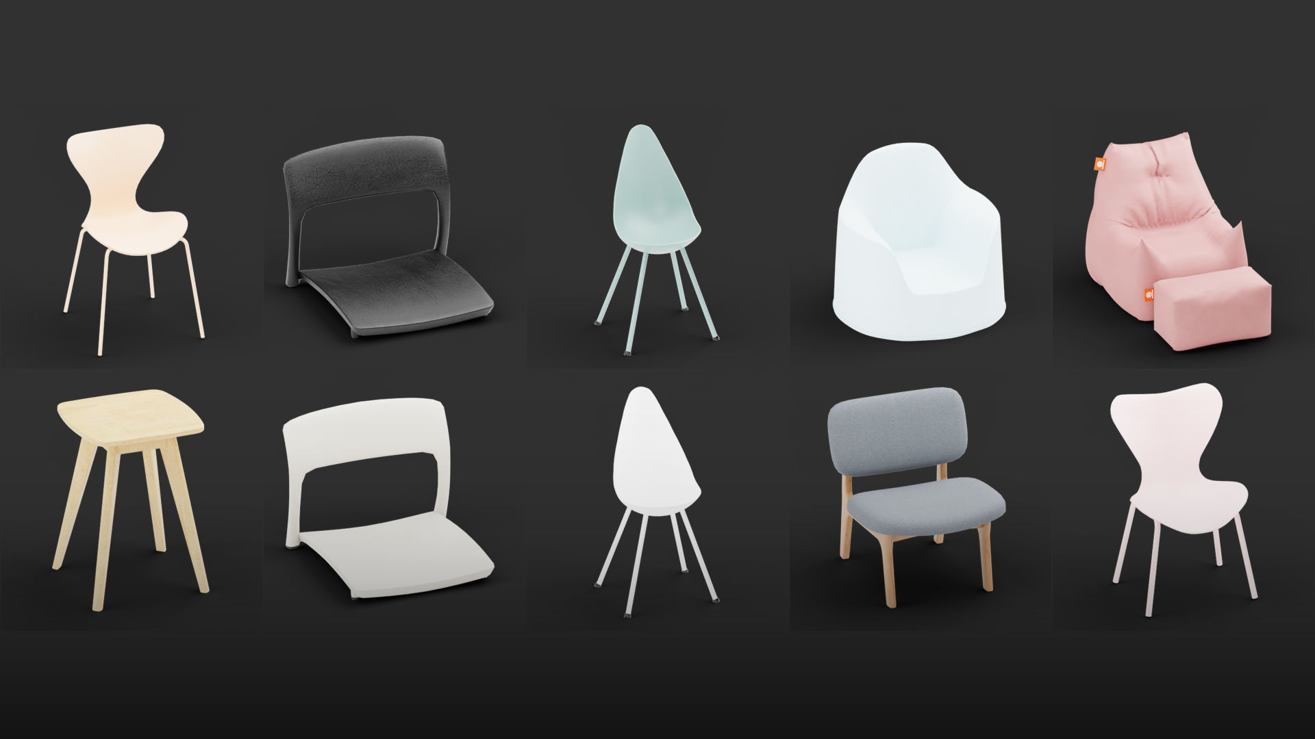 Mega Pack 10 000 furniture Models Cycles And Eevee 3D model_47