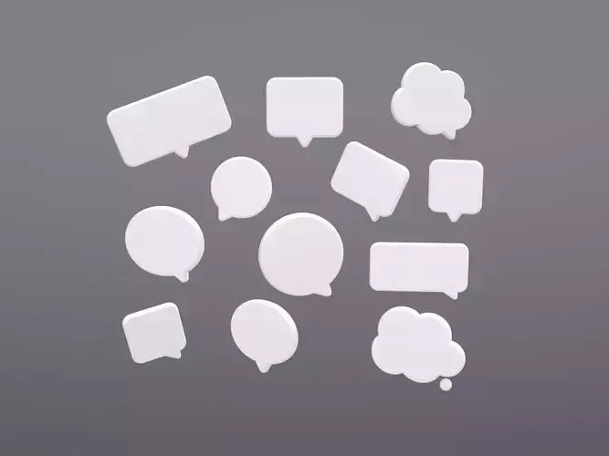 Cartoon SpeechBubble Pack