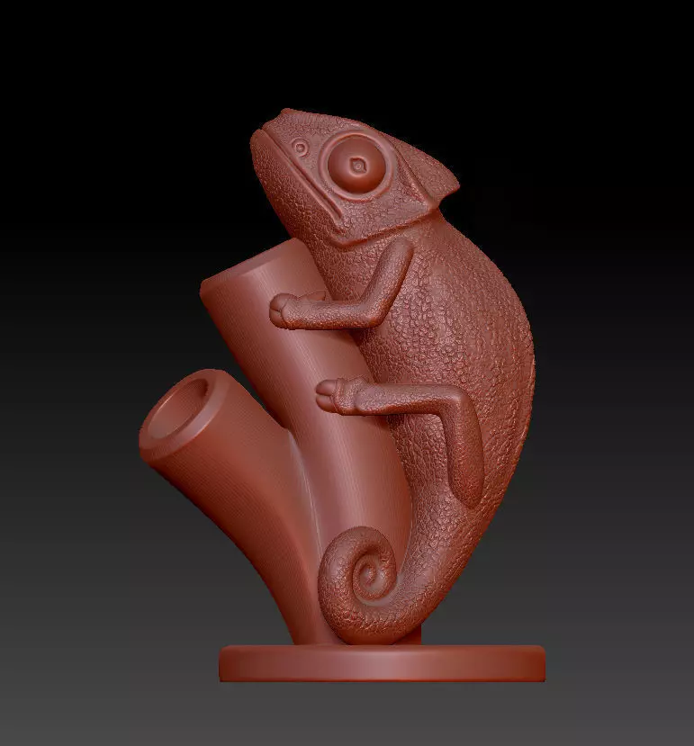 Walcom PenHolder Chameleon version 3D print model