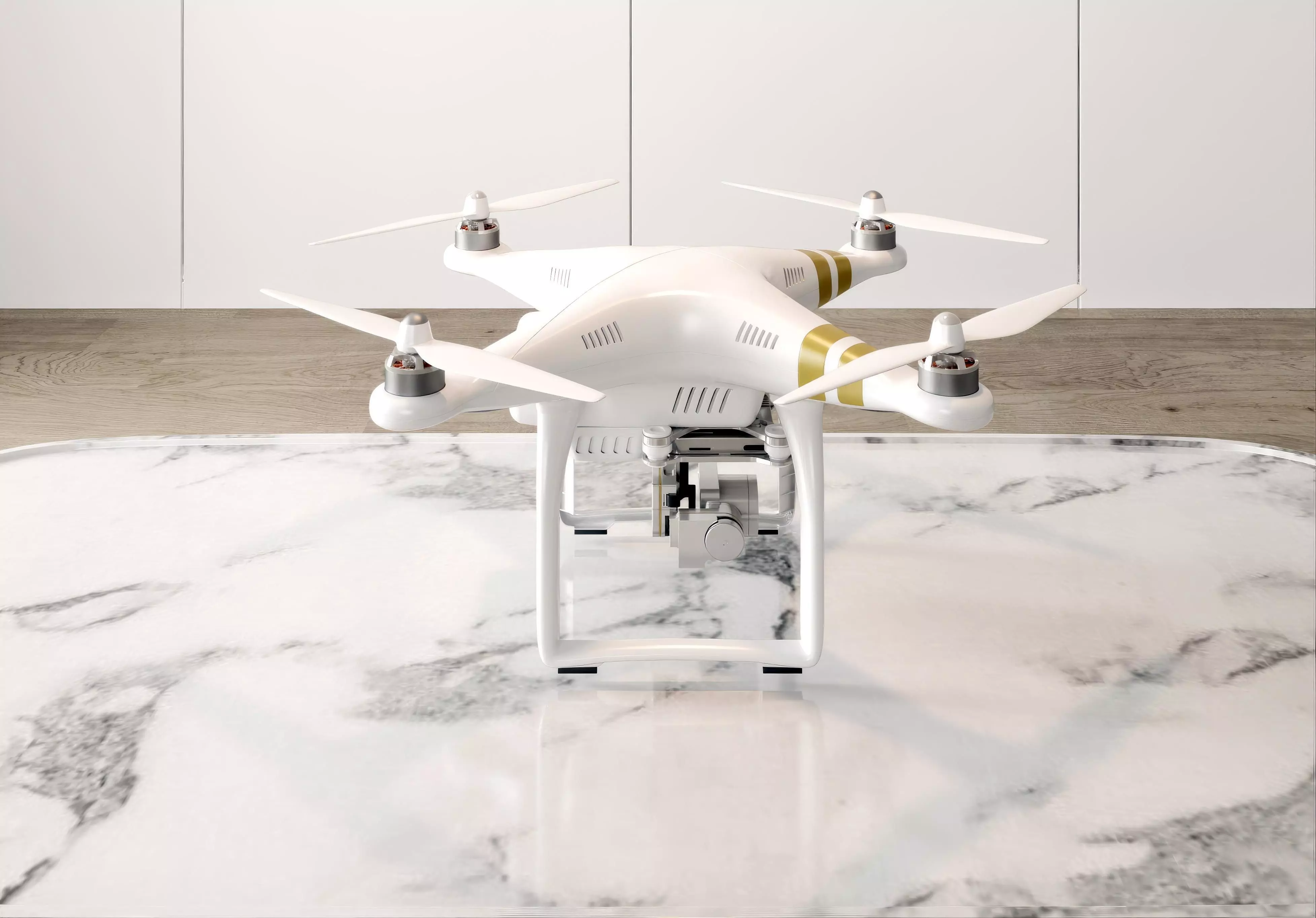 drone Modern aerial 3D model