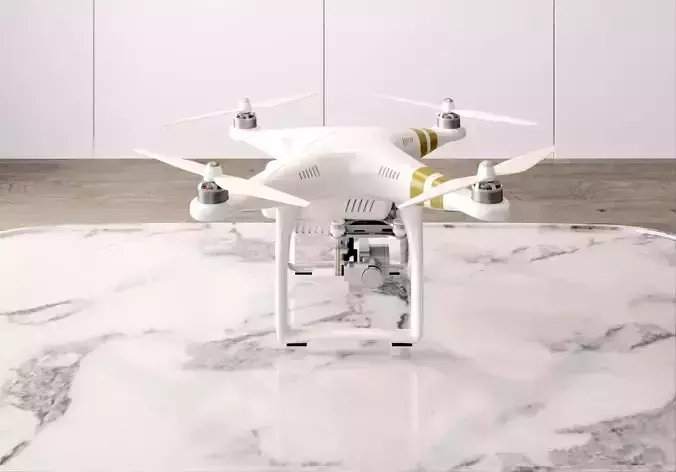 drone Modern aerial 3D model