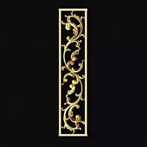 Central decor ornament for furniture