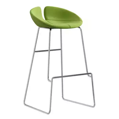 Fjord bar stool by  Patricia Urquiola