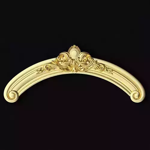 Central decor ornament for furniture