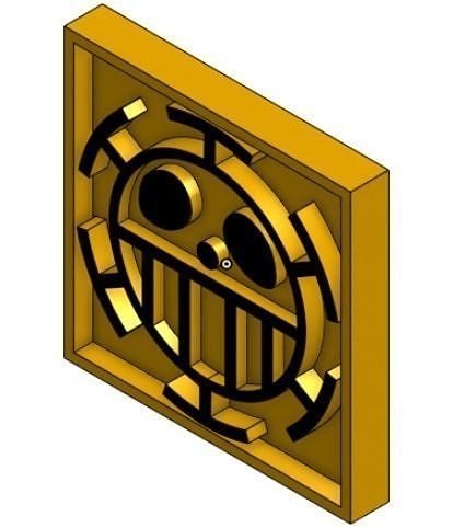 Heart Pirates Logo 3D print model