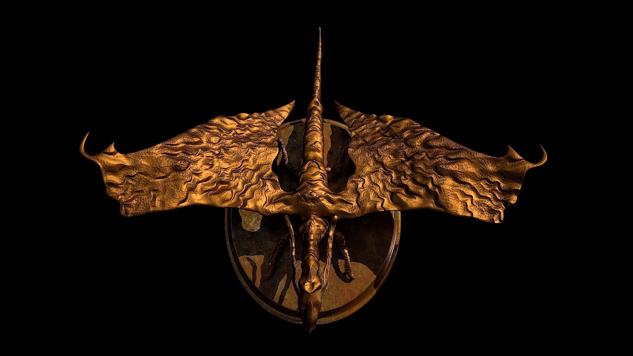 Dragon Statue 3d Print Model 3D print model_17