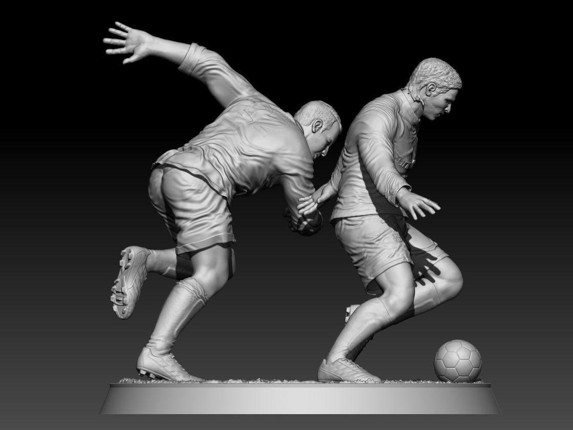 MESSI FAN ART 3D print model_1