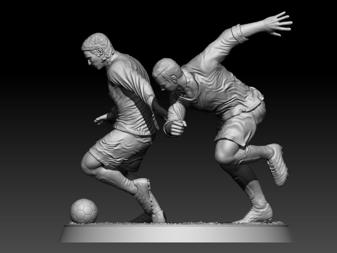 MESSI FAN ART 3D print model_2