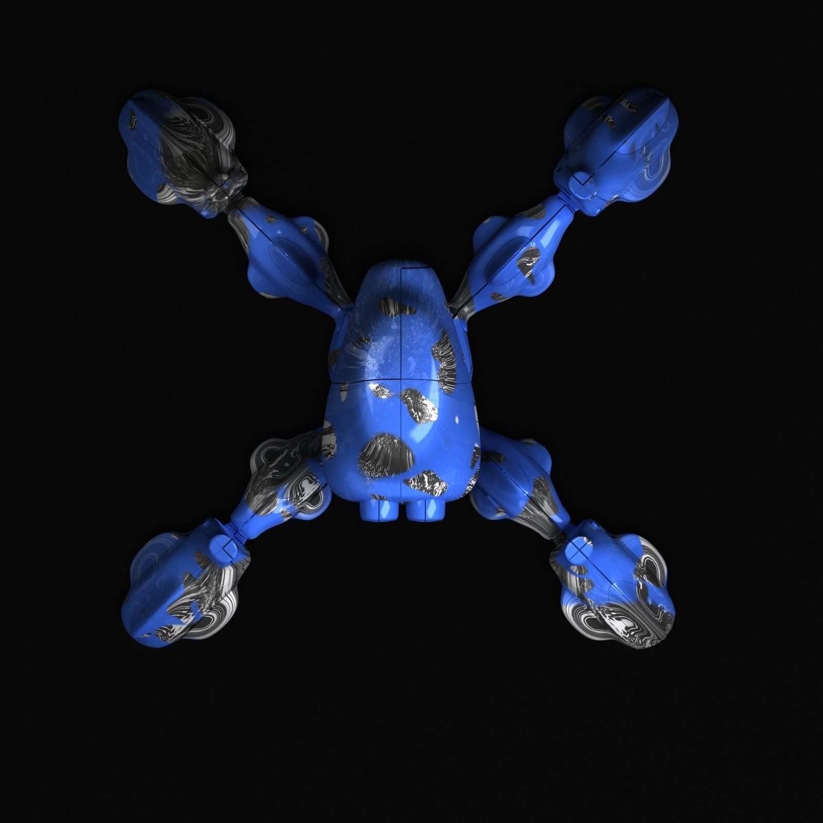 Spider Robot  3D model_6