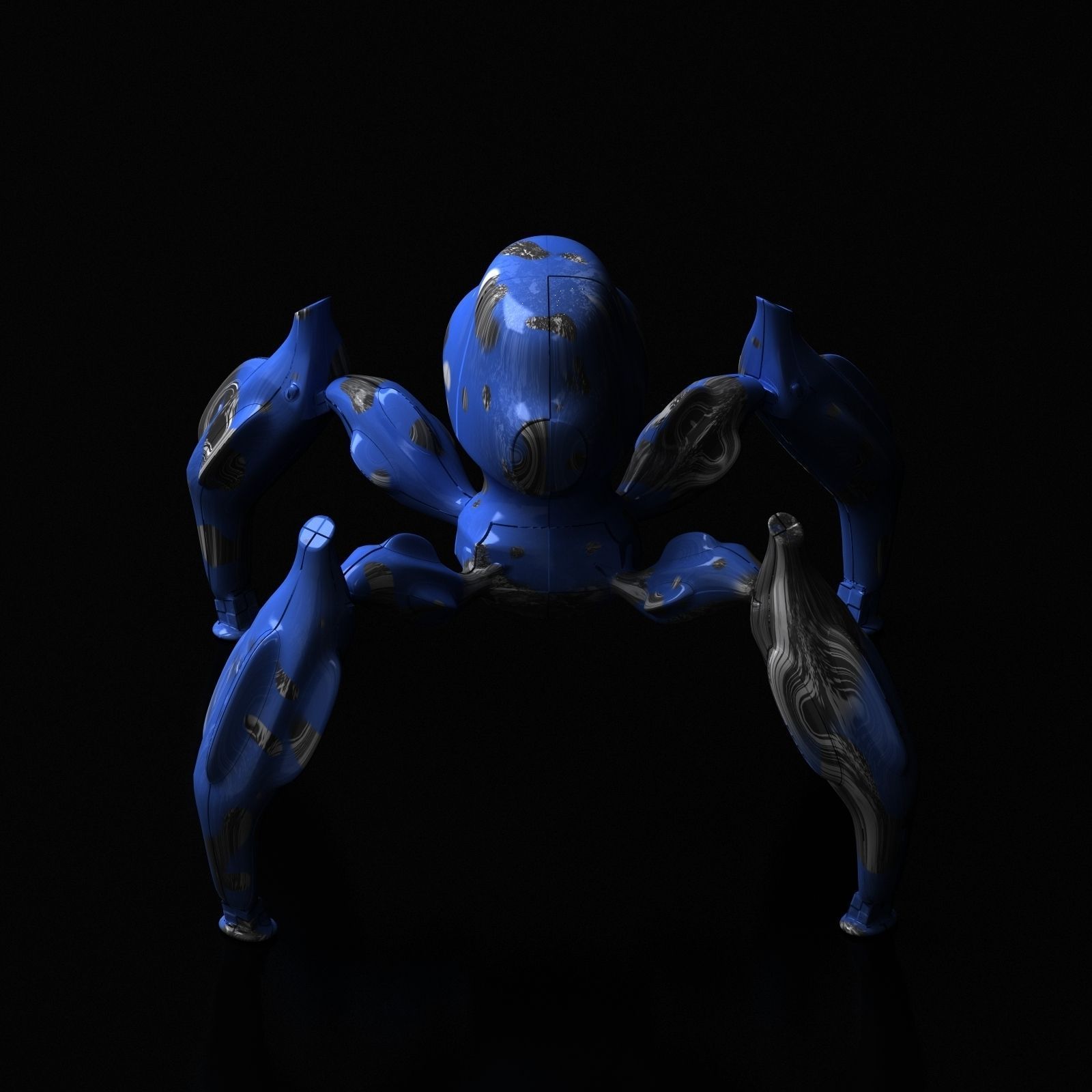 Spider Robot  3D model_1
