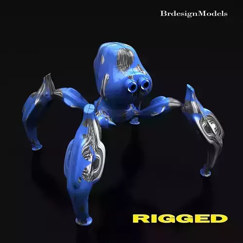 Spider Robot  3D model