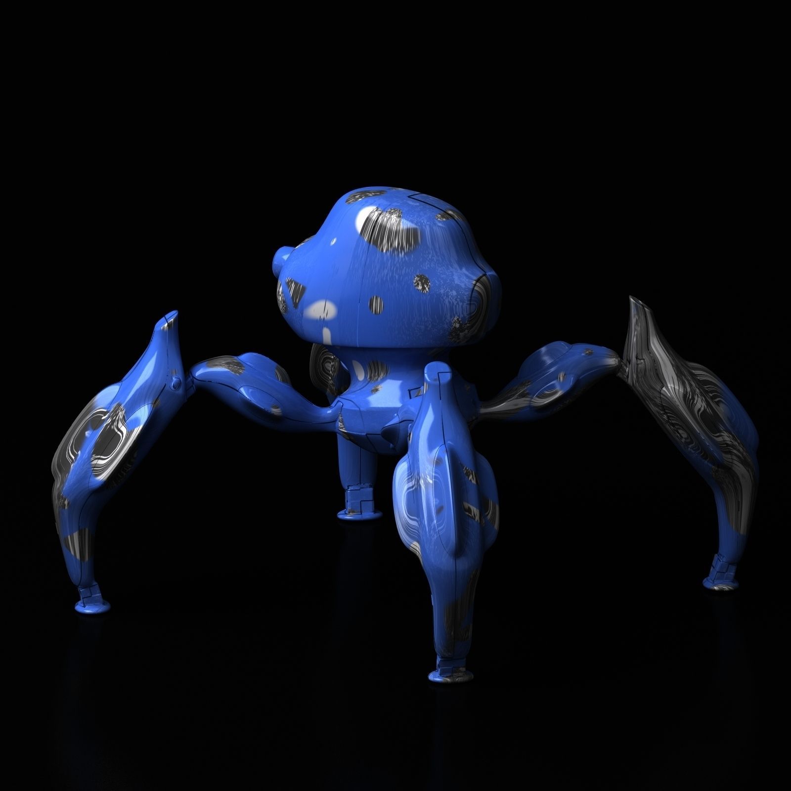 Spider Robot  3D model_5