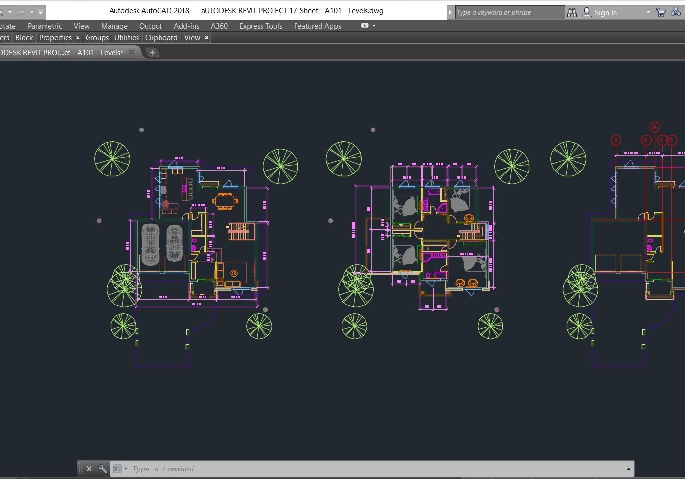 4 Bedroom Family house plan Low-poly 3D model_8