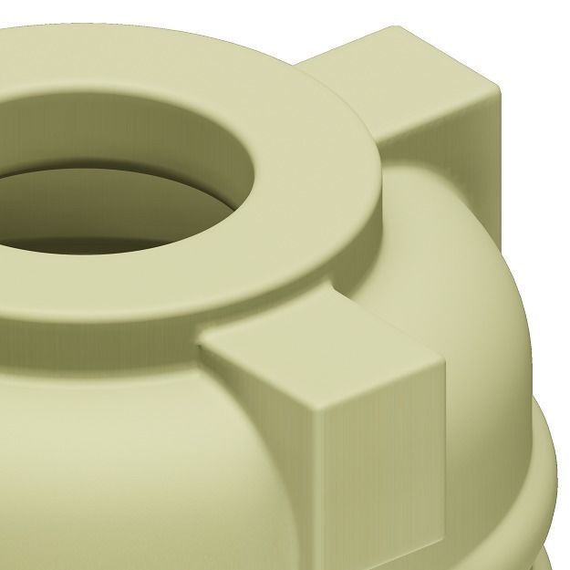 Plastic Storage Tank 3D model_3