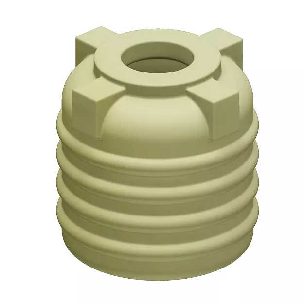 Plastic Storage Tank 3D model_0