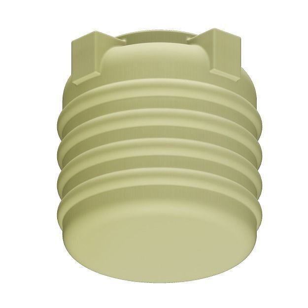 Plastic Storage Tank 3D model_2
