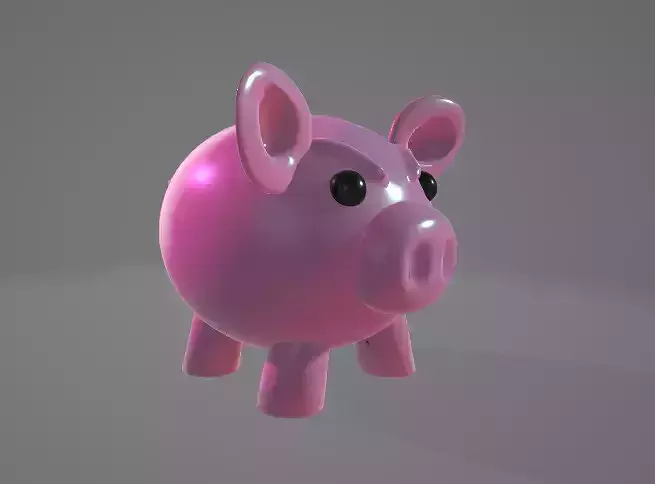 ANGRY LITTLE PIG - 3D MODEL