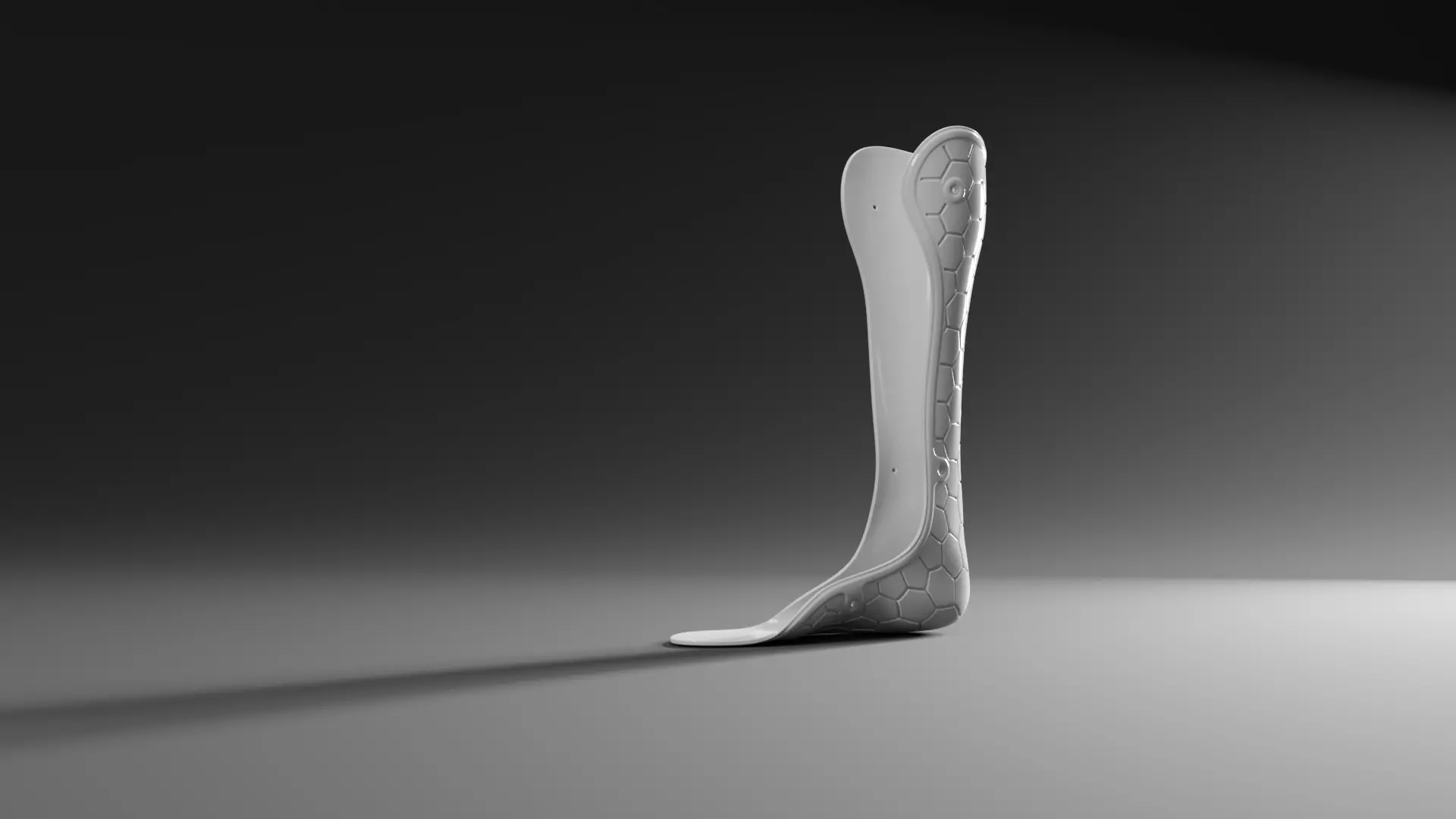 Ankle foot orthotic AFO 3D print model_0