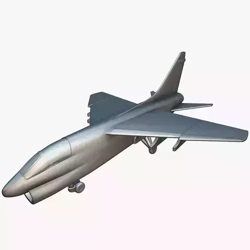 Vought LTV A-7E Corsair II - 3D Printable Model