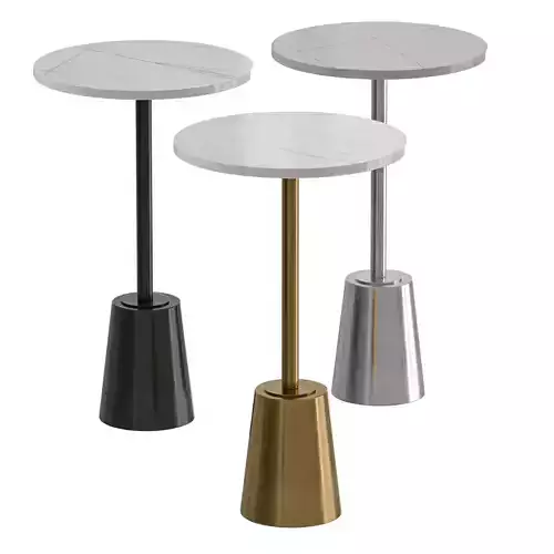 Kate and laurel Tira Round Side Table