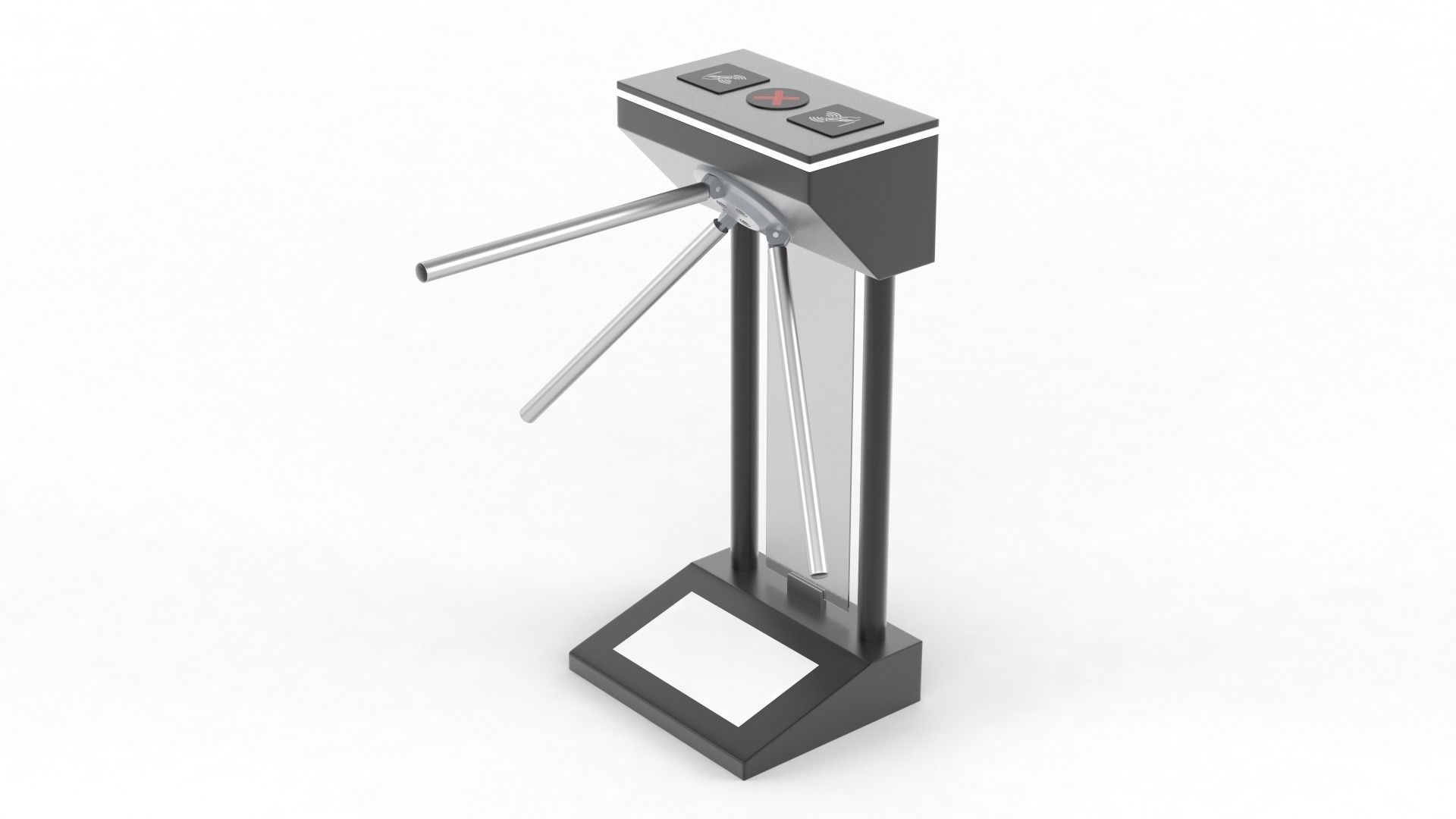 Turnstile Gate 3D model_5