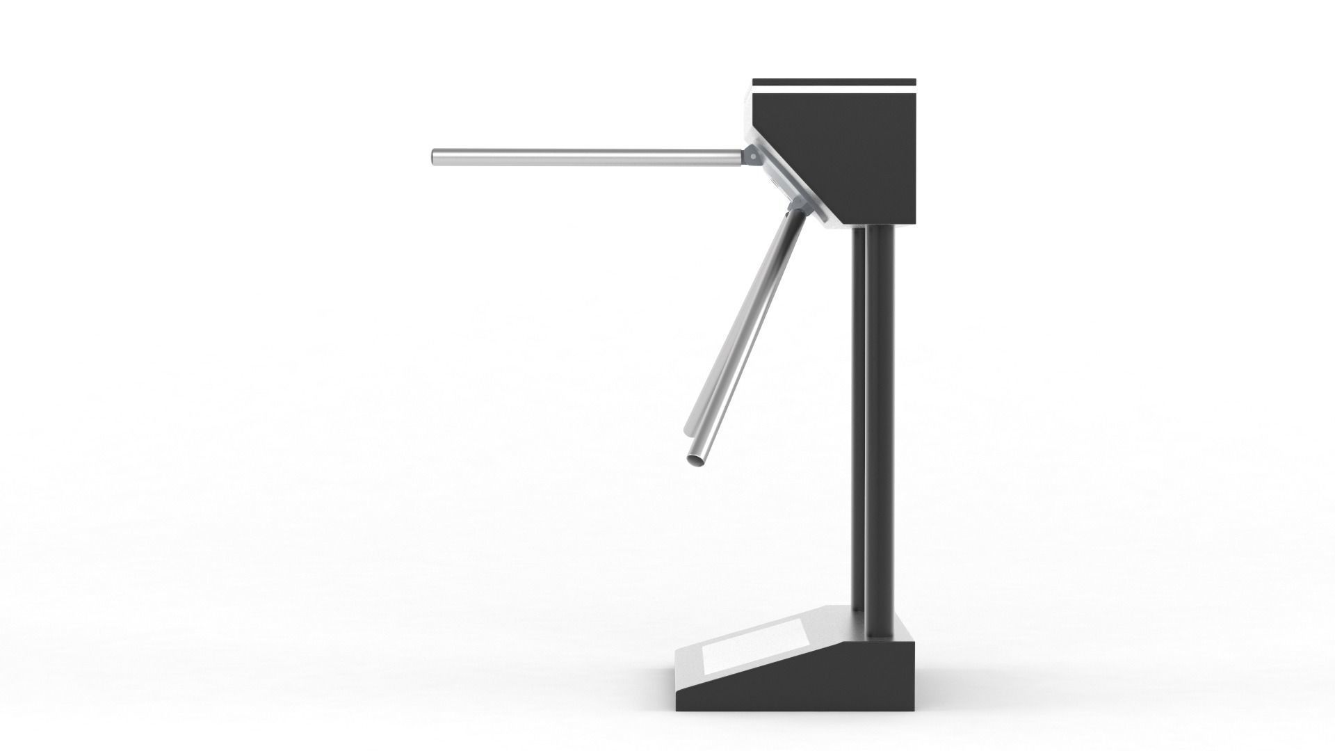 Turnstile Gate 3D model_2