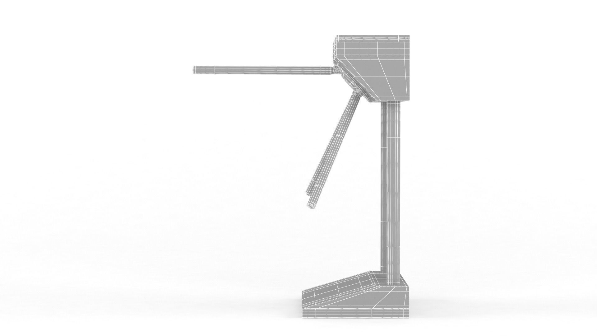 Turnstile Gate 3D model_8
