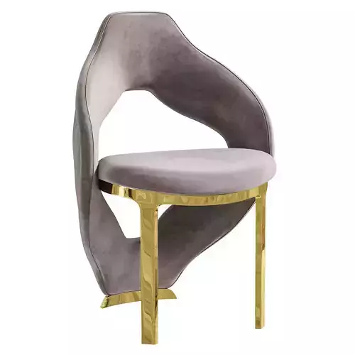 Botega Gold Armchair by Elve Luxury