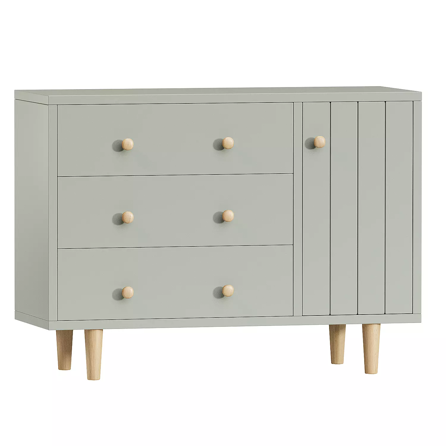 3 Drawer Dressers for Babies 3D model_0